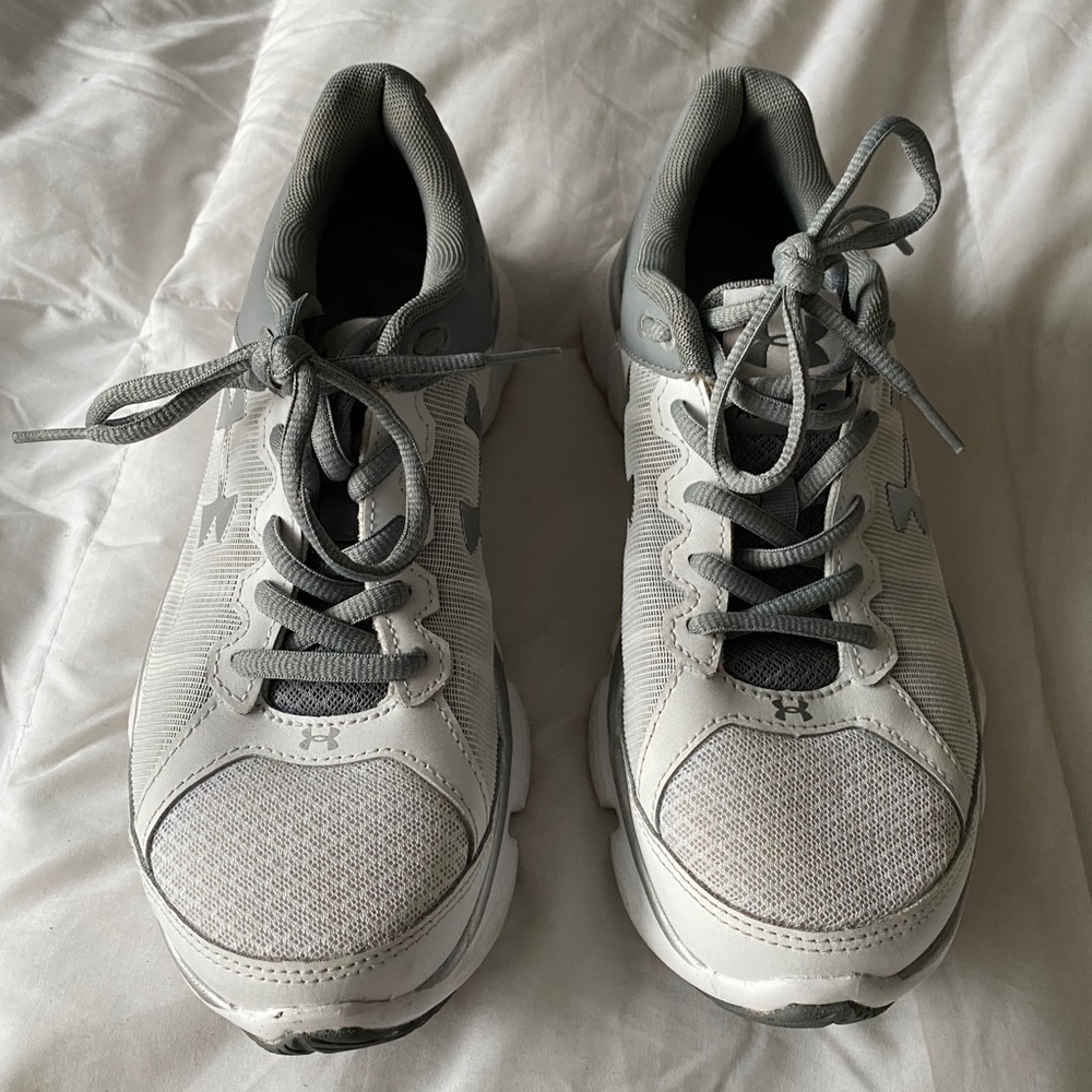 White Under Armour Shoes